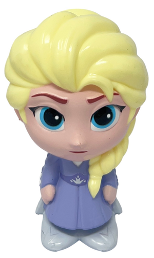 Borraccia Frozen DISNEY Personaggio 3d Elsa Bottiglia 270 Ml in Plastica Riutilizzabile Beccuccio Ripiegabile -83202