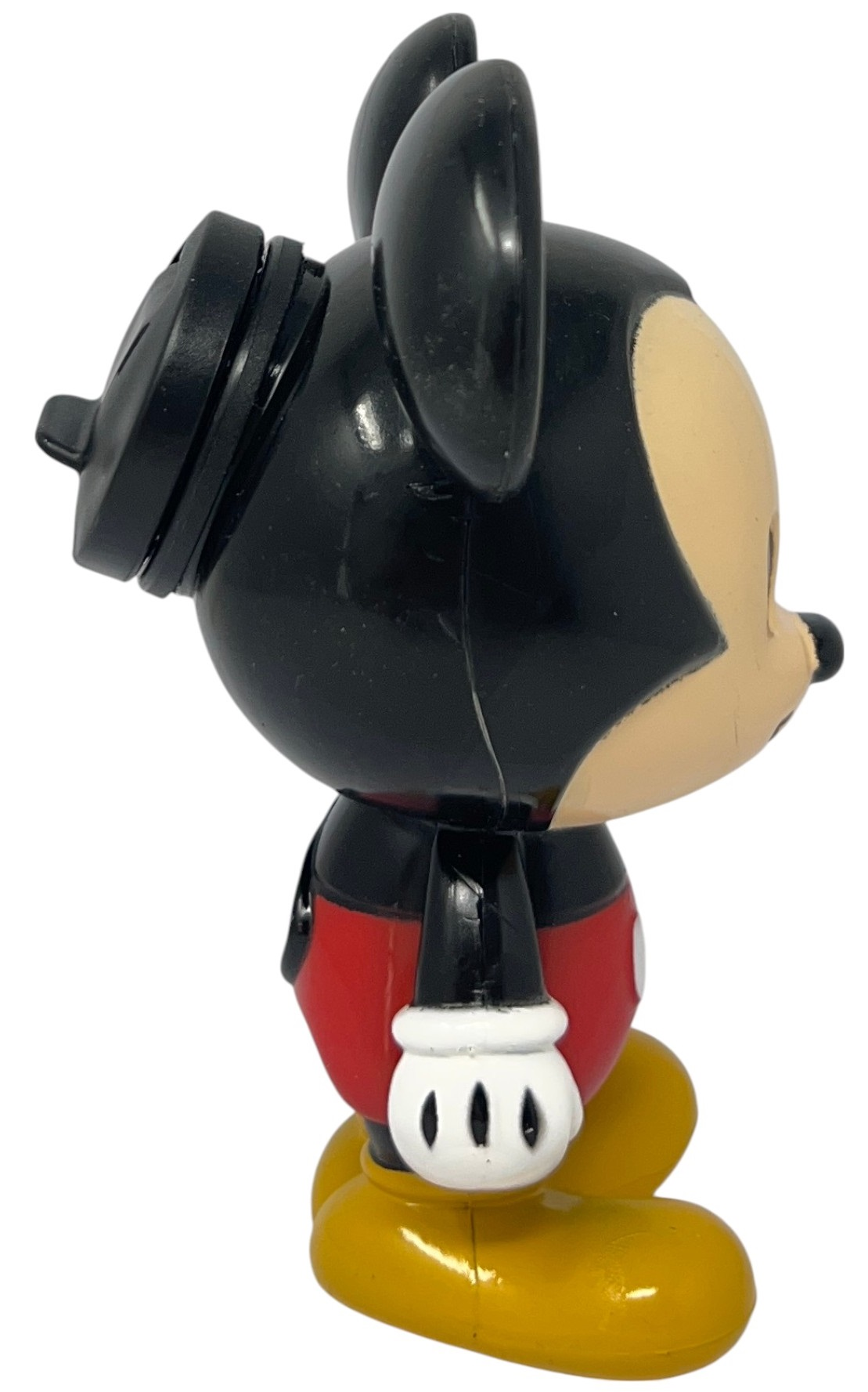 Borraccia Topolino DISNEY Personaggio 3d Mickey Bottiglia 240 Ml in Plastica Riutilizzabile Beccuccio Ripiegabile -83203