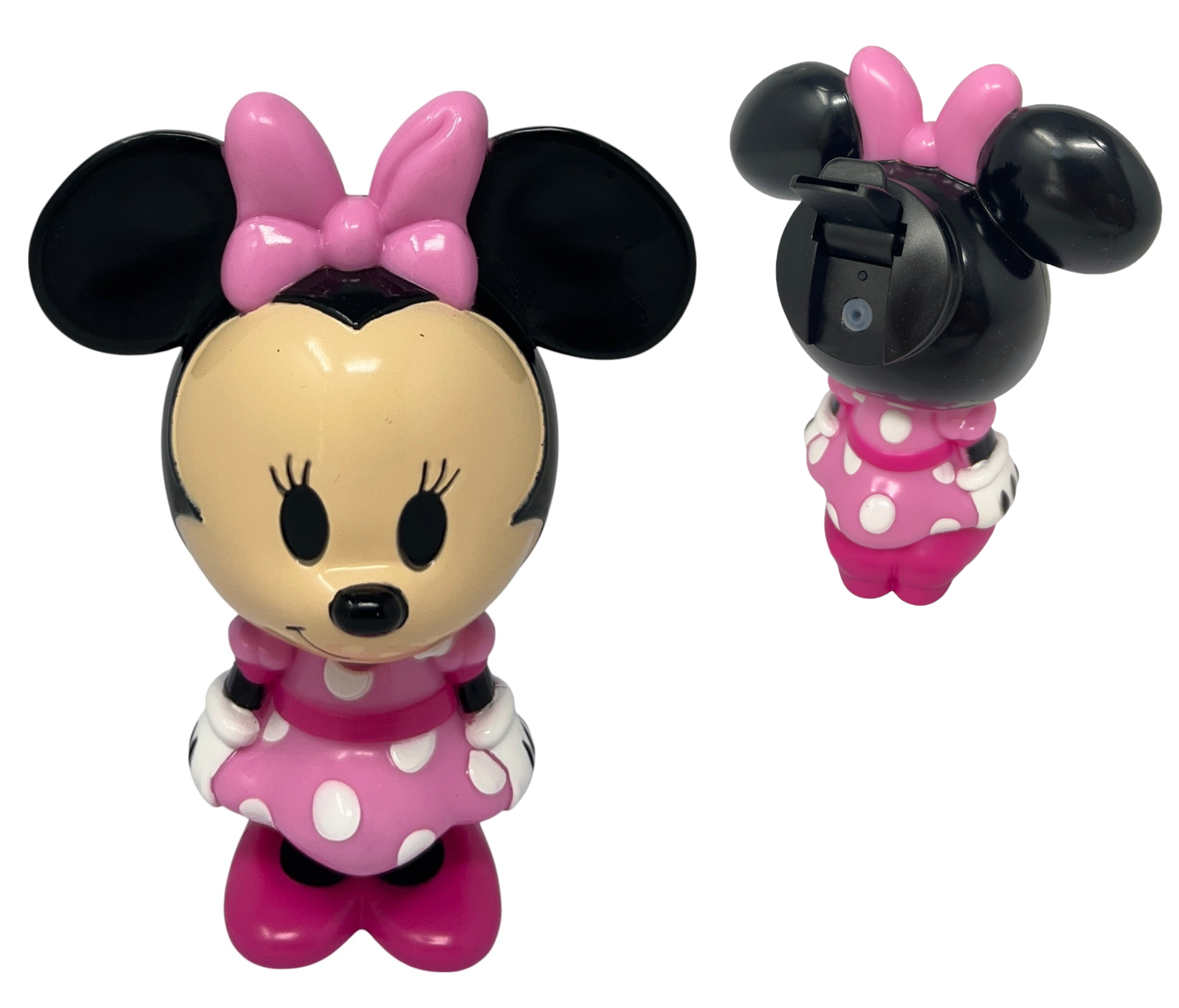 Borraccia Minnie Mouse DISNEY Personaggio 3d Bottiglia 260 Ml in Plastica Riutilizzabile Beccuccio Ripiegabile -83204