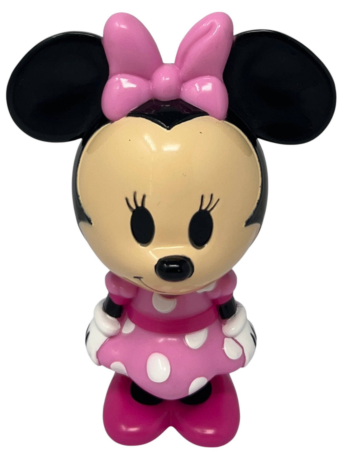 Borraccia Minnie Mouse DISNEY Personaggio 3d Bottiglia 260 Ml in Plastica Riutilizzabile Beccuccio Ripiegabile -83204