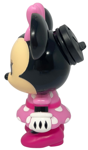 Borraccia Minnie Mouse DISNEY Personaggio 3d Bottiglia 260 Ml in Plastica Riutilizzabile Beccuccio Ripiegabile -83204