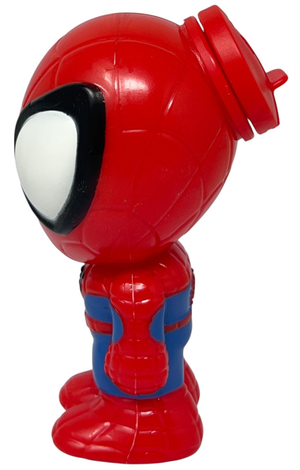 Borraccia Spiderman MARVEL Personaggio 3d Bottiglia 300 Ml in Plastica Riutilizzabile Beccuccio Ripiegabile -83205