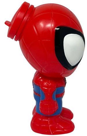 Borraccia Spiderman MARVEL Personaggio 3d Bottiglia 300 Ml in Plastica Riutilizzabile Beccuccio Ripiegabile -83205