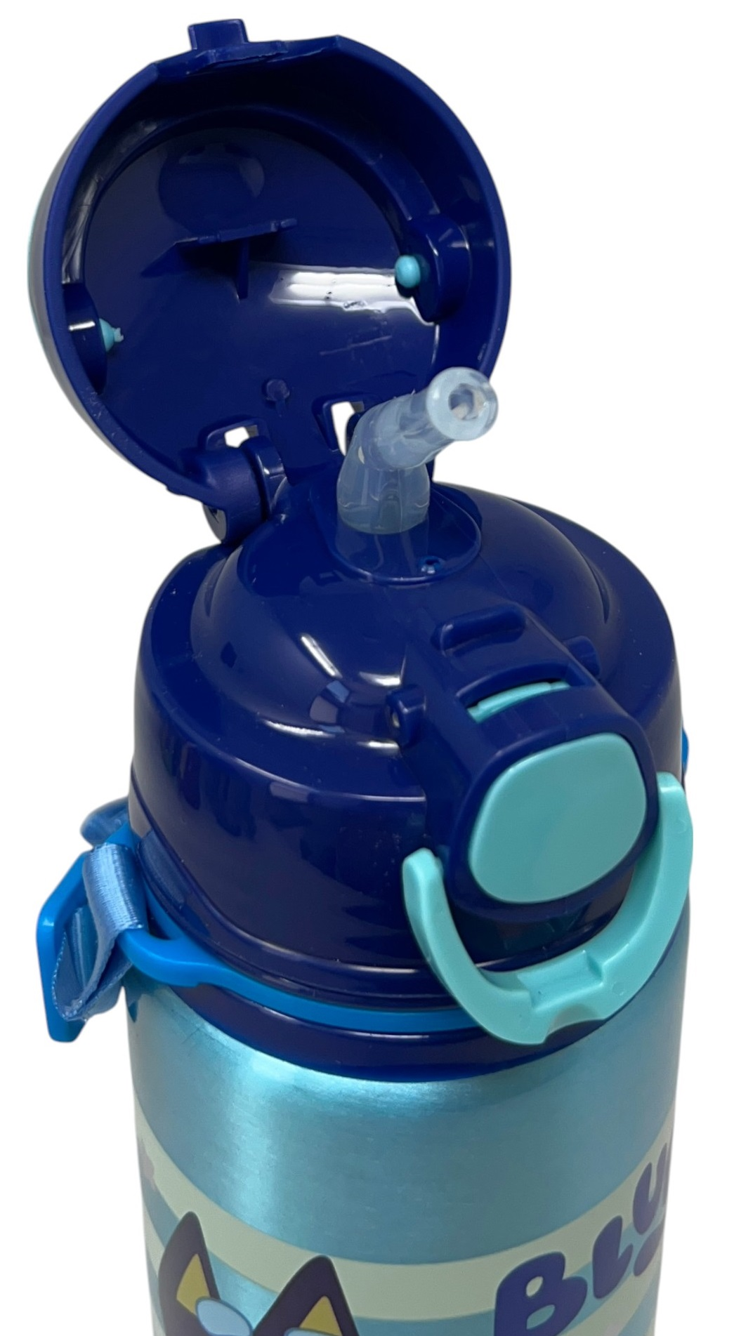 Borraccia in Alluminio Bluey e Bingo Bottiglia 730 Ml con Apertura Pop-Up e Tracolla - 83189