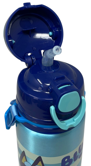Borraccia in Alluminio Bluey e Bingo Bottiglia 730 Ml con Apertura Pop-Up e Tracolla - 83189