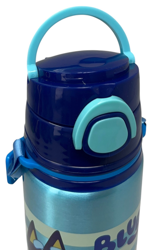 Borraccia in Alluminio Bluey e Bingo Bottiglia 730 Ml con Apertura Pop-Up e Tracolla - 83189