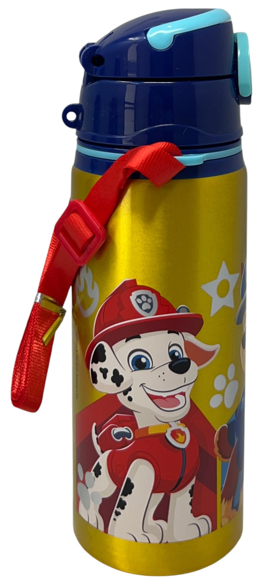 Borraccia in Alluminio Paw Patrol Bottiglia 730 Ml con Apertura Pop-Up e Tracolla - 83193