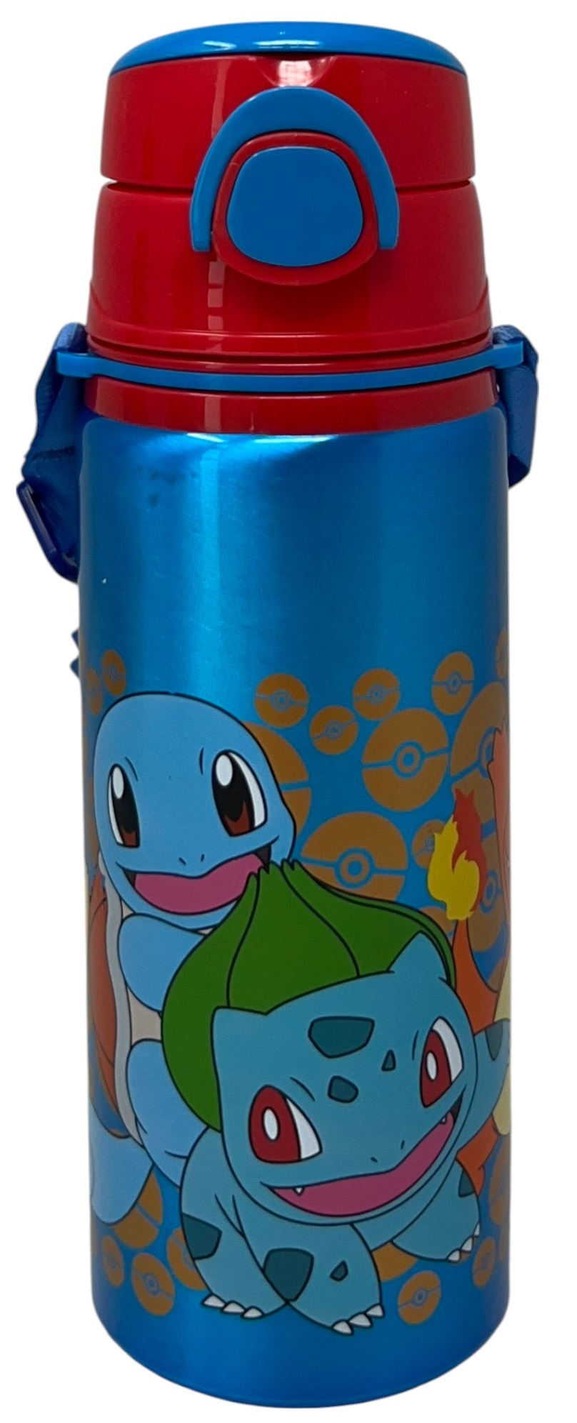 Borraccia in Alluminio Pikachu Pokémon Bottiglia 730 Ml con Apertura Pop-Up e Tracolla - 83194