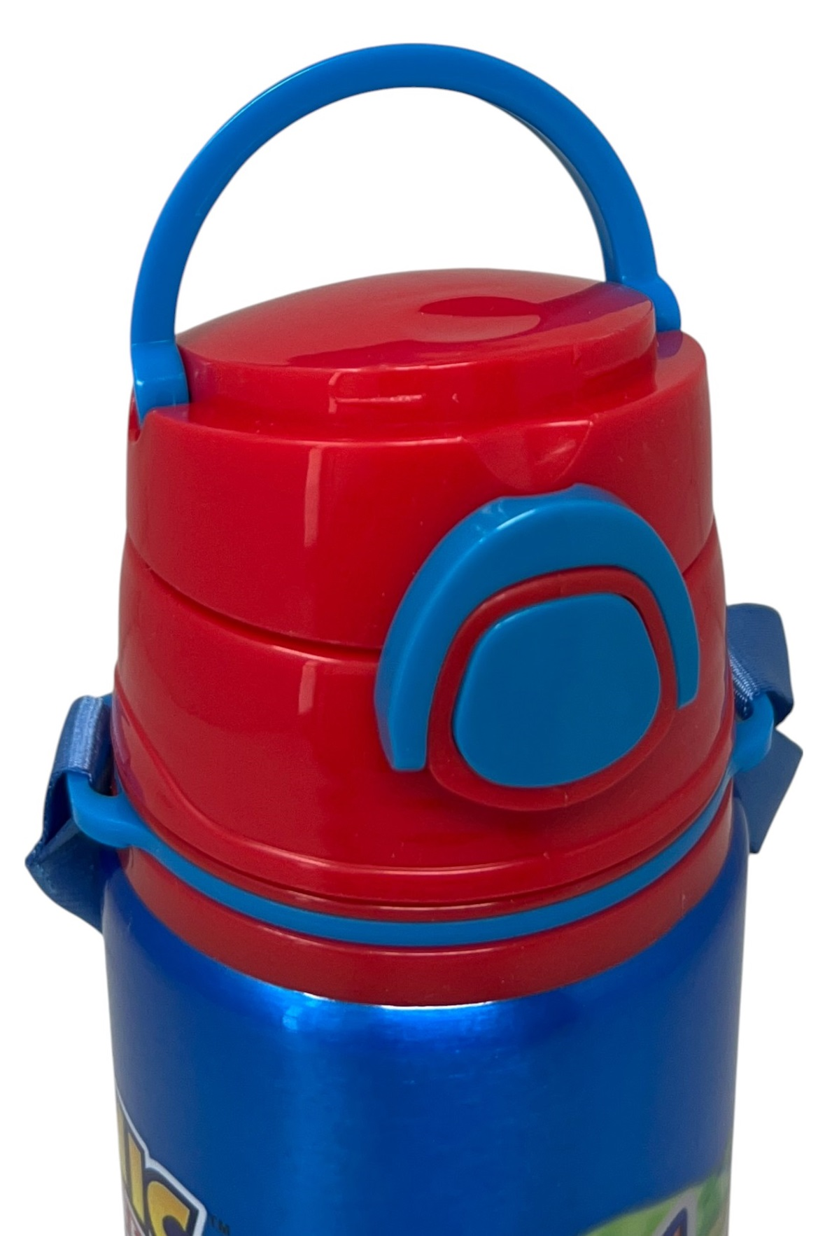 Borraccia in Alluminio Sonic the Hedgehog Bottiglia 730 Ml con Apertura Pop-Up e Tracolla - 83196