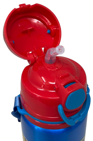 Borraccia in Alluminio Sonic the Hedgehog Bottiglia 730 Ml con Apertura Pop-Up e Tracolla - 83196