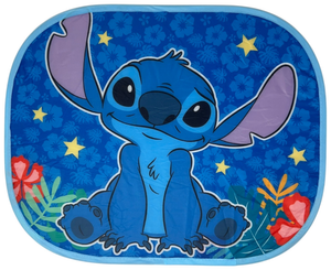 Tendine Parasole Laterali Stitch DISNEY Coppia di Tendine per Auto 44 X 33 CM Protezione Raggi Uv - 000564698