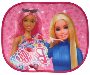Tendine Parasole Laterali Barbie Mattel Coppia di Tendine per Auto 44 X 33 CM Protezione Raggi Uv - 2078-4224