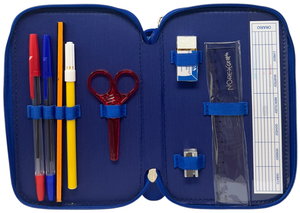Astuccio 3 Zip Scuola Stitch Boy DISNEY Multiscomparto Portacolori Giotto - 1004p2444