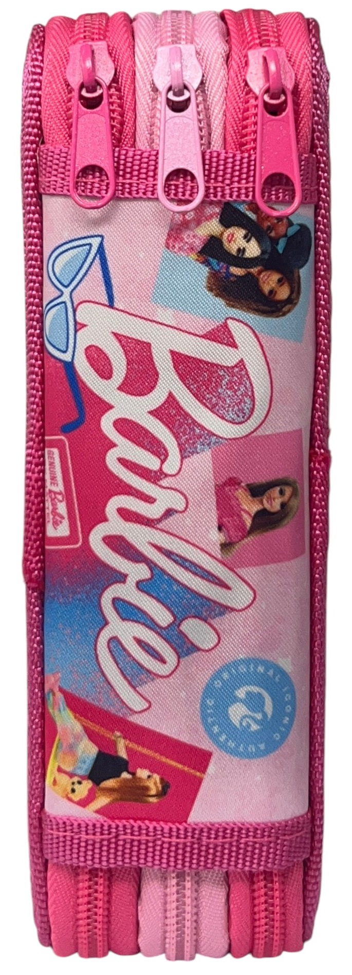 Astuccio 3 Zip Scuola Barbie Mattel Multiscomparto Portacolori Giotto - 1004e4224