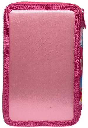 Astuccio 3 Zip Scuola Barbie Mattel Multiscomparto Portacolori Giotto - 1004e4224