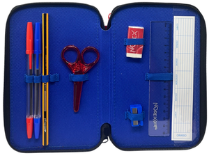 Astuccio 3 Zip Scuola Batman DC Multiscomparto Portacolori Giotto - 1004e4226