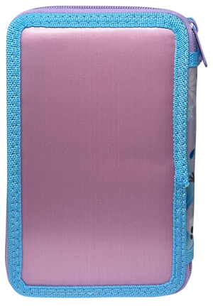 Astuccio 3 Zip Scuola Frozen DISNEY Multiscomparto Portacolori Giotto - 564797