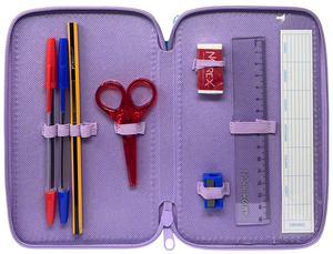 Astuccio 3 Zip Scuola Frozen DISNEY Multiscomparto Portacolori Giotto - 564797