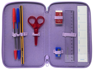 Astuccio 3 Zip Scuola Gabby's Dollhouse Multiscomparto Portacolori Giotto - 1004e4229
