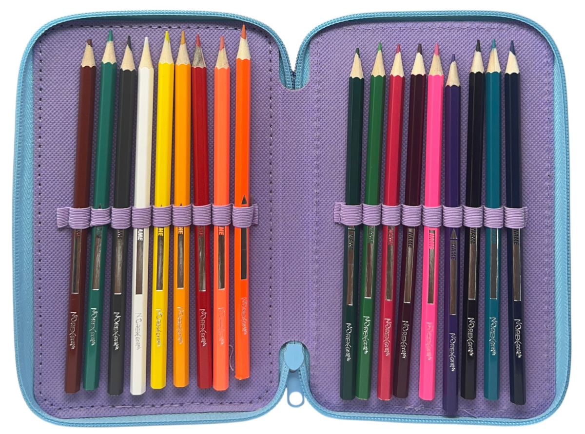 Astuccio 3 Zip Scuola Gabby's Dollhouse Multiscomparto Portacolori Giotto - 1004e4229
