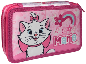 Astuccio 3 Zip Scuola Marie gli Aristogatti DISNEY Multiscomparto Portacolori Giotto - 564802