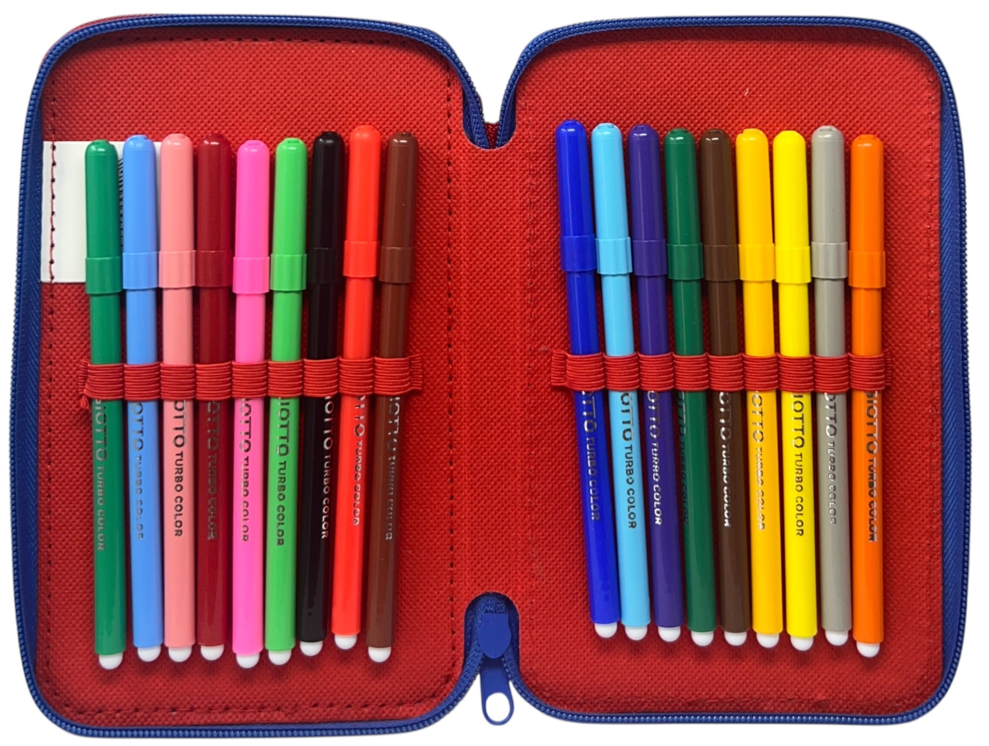 Astuccio 3 Zip Scuola Spiderman MARVEL Multiscomparto Portacolori Giotto - 508509