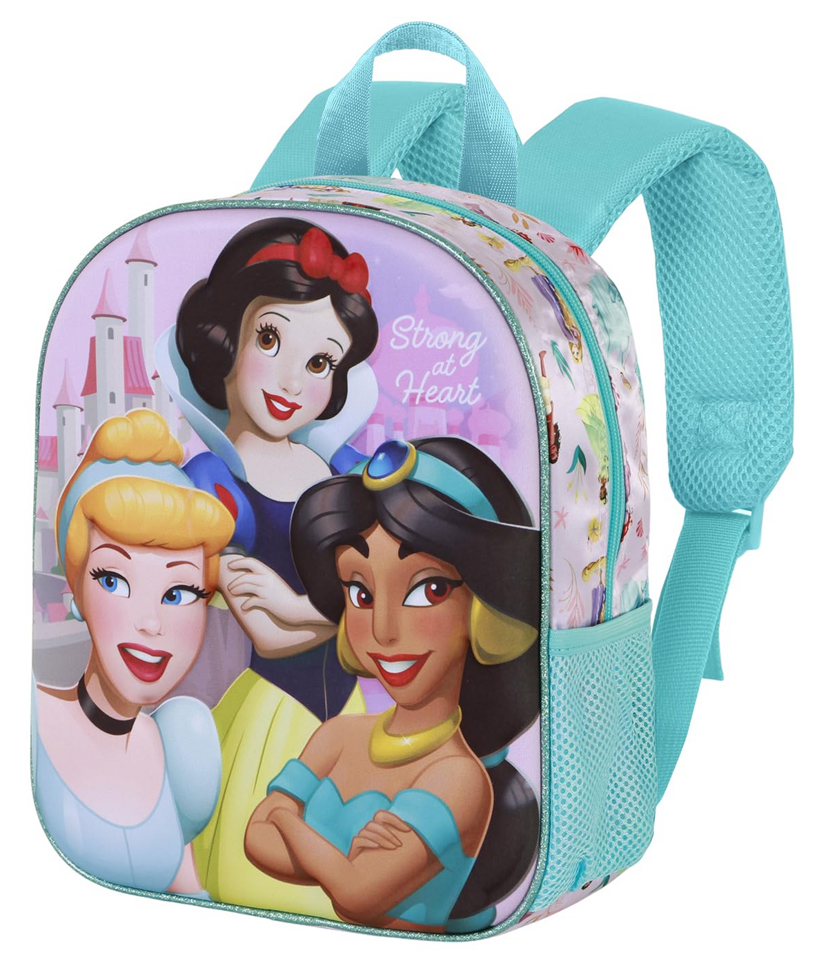 Zaino Asilo 3d Principesse DISNEY Borsa 31 CM per Scuola Materna O Tempo Libero - 07662