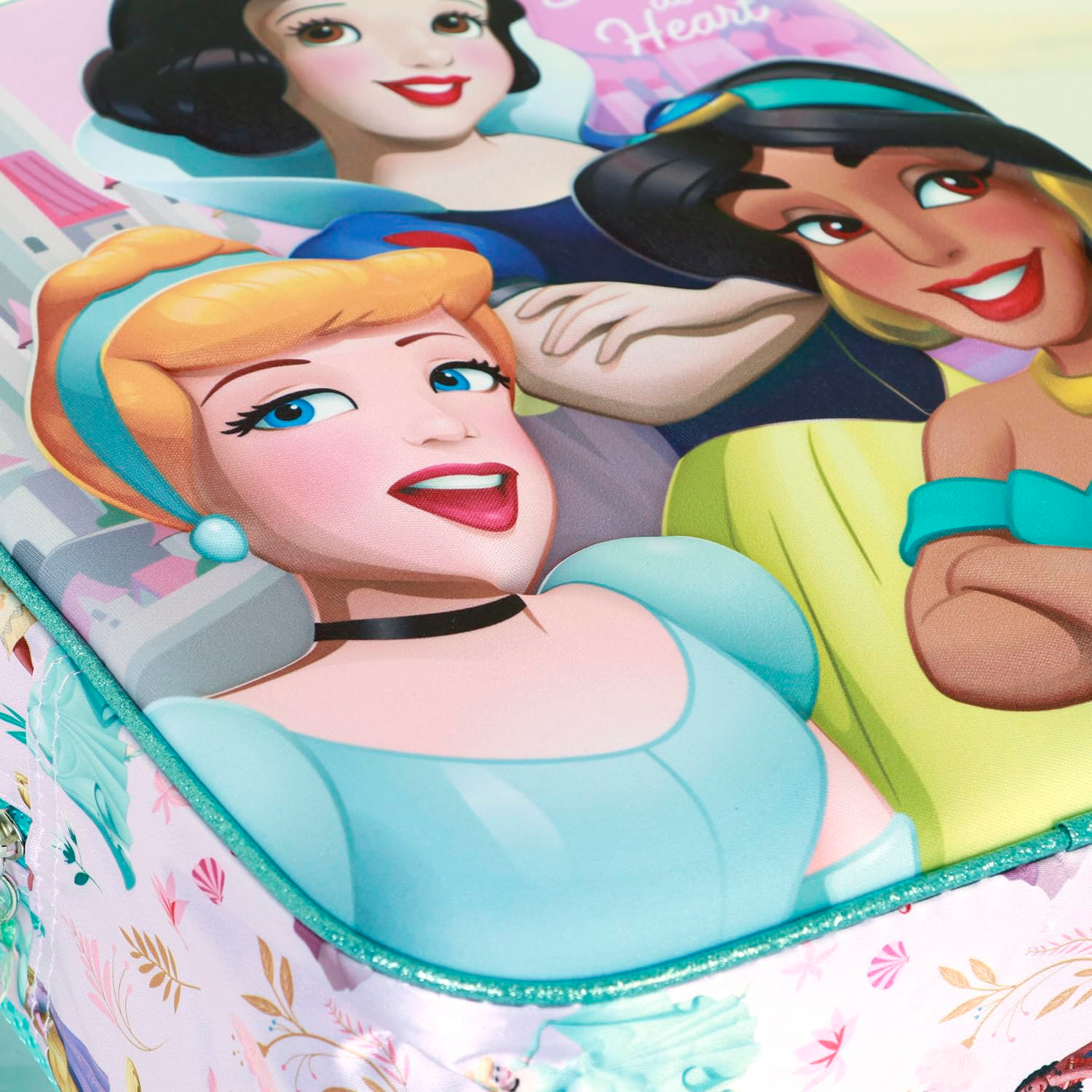 Zaino Asilo 3d Principesse DISNEY Borsa 31 CM per Scuola Materna O Tempo Libero - 07662