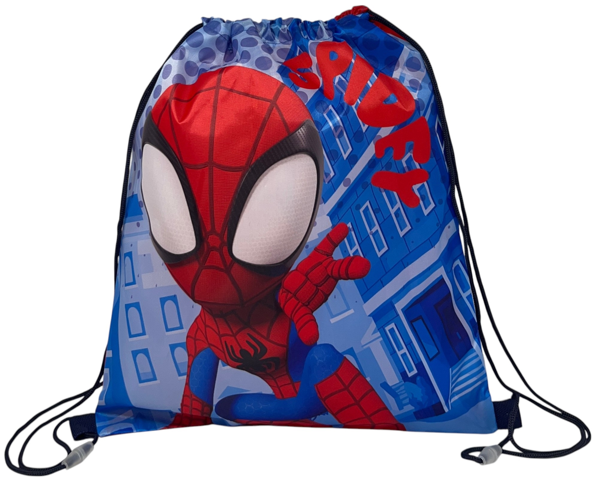 Sacca Spidey MARVEL Borsa Sportiva Tempo Libero con Chiusura a Coulisse 40x35 CM -  Spi36-0793