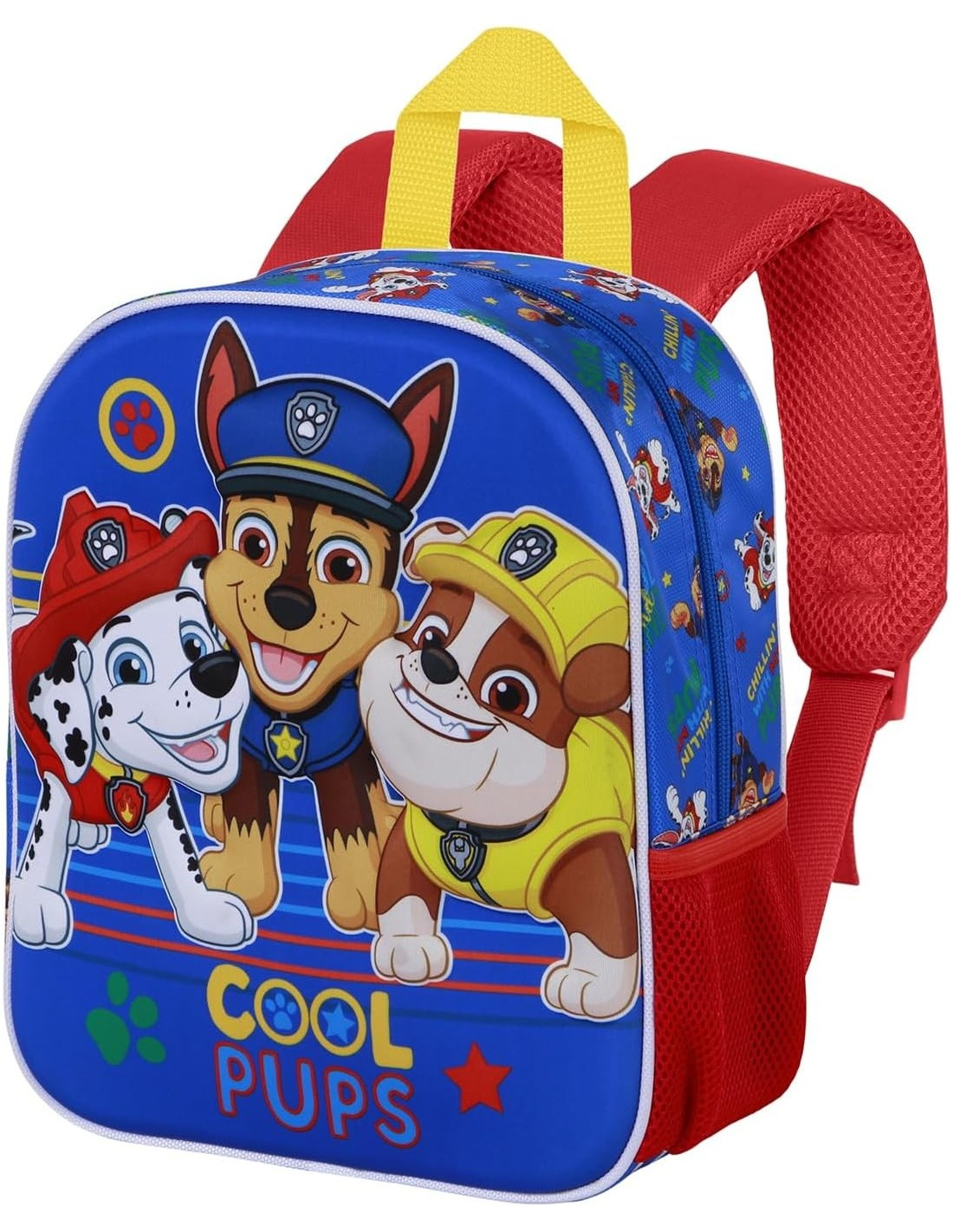 Zaino Asilo 3d Paw Patrol Borsa 31 CM per Scuola Materna O Tempo Libero - 08113