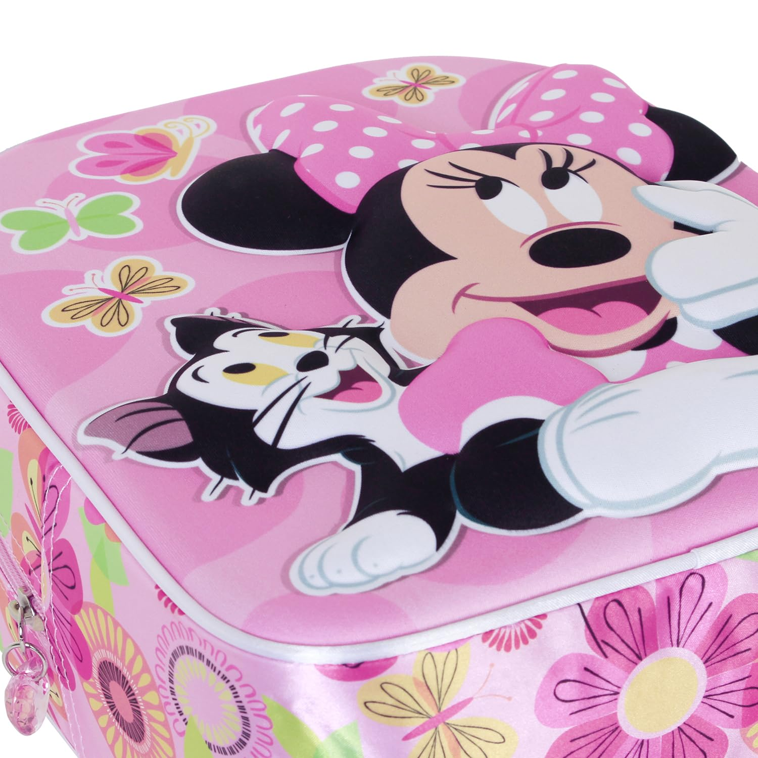 Zaino Asilo 3d Minnie Mouse DISNEY Borsa 31 CM per Scuola Materna O Tempo Libero - 08174