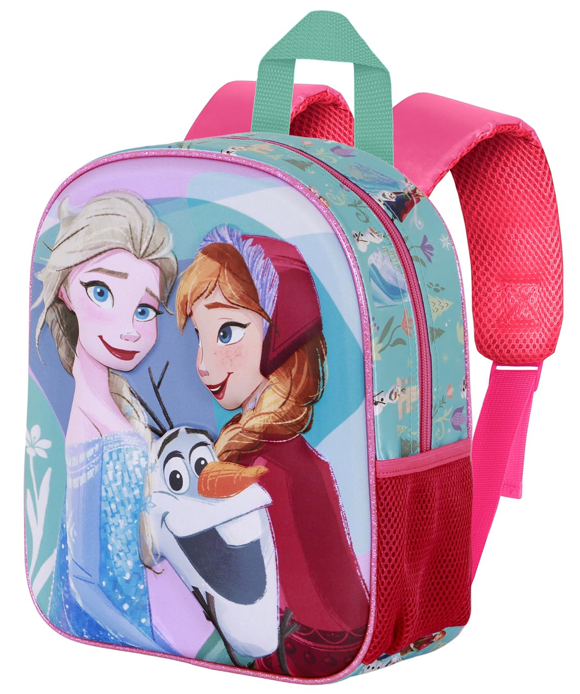 Zaino Asilo 3d Frozen DISNEY Borsa 31 CM per Scuola Materna O Tempo Libero- 08189