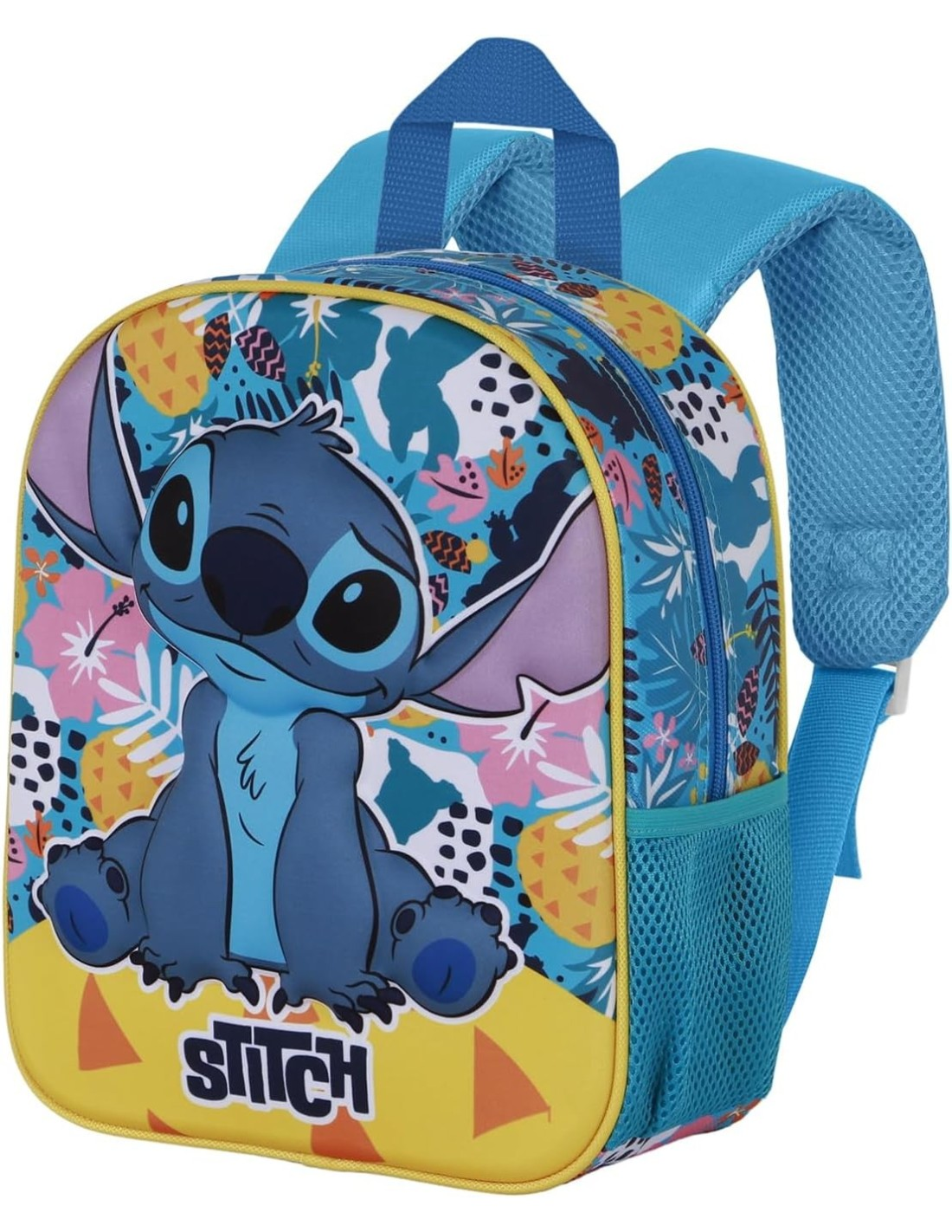 Zaino Asilo 3d Stitch DISNEY Borsa 31 CM per Scuola Materna O Tempo Libero - 08196