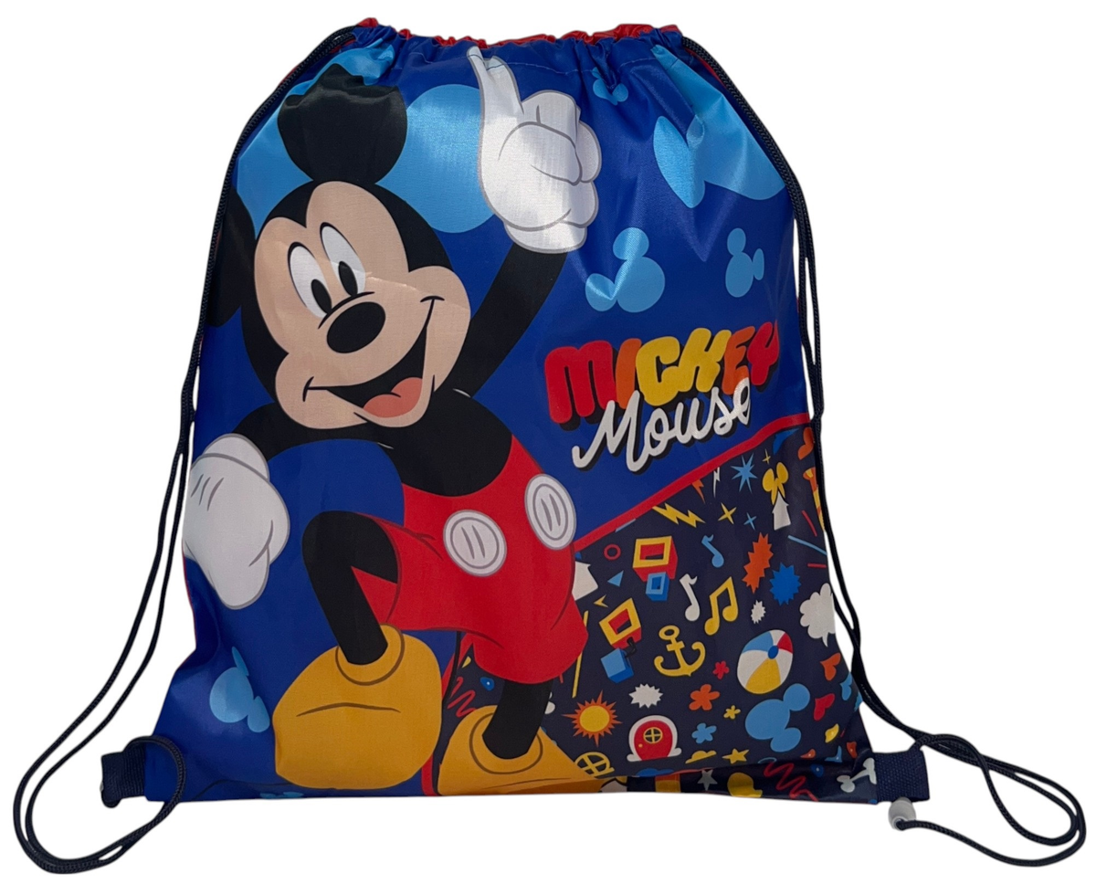 Sacca Topolino DISNEY Borsa Sportiva Tempo Libero con Chiusura a Coulisse 40x35 CM -  Mic36-0774