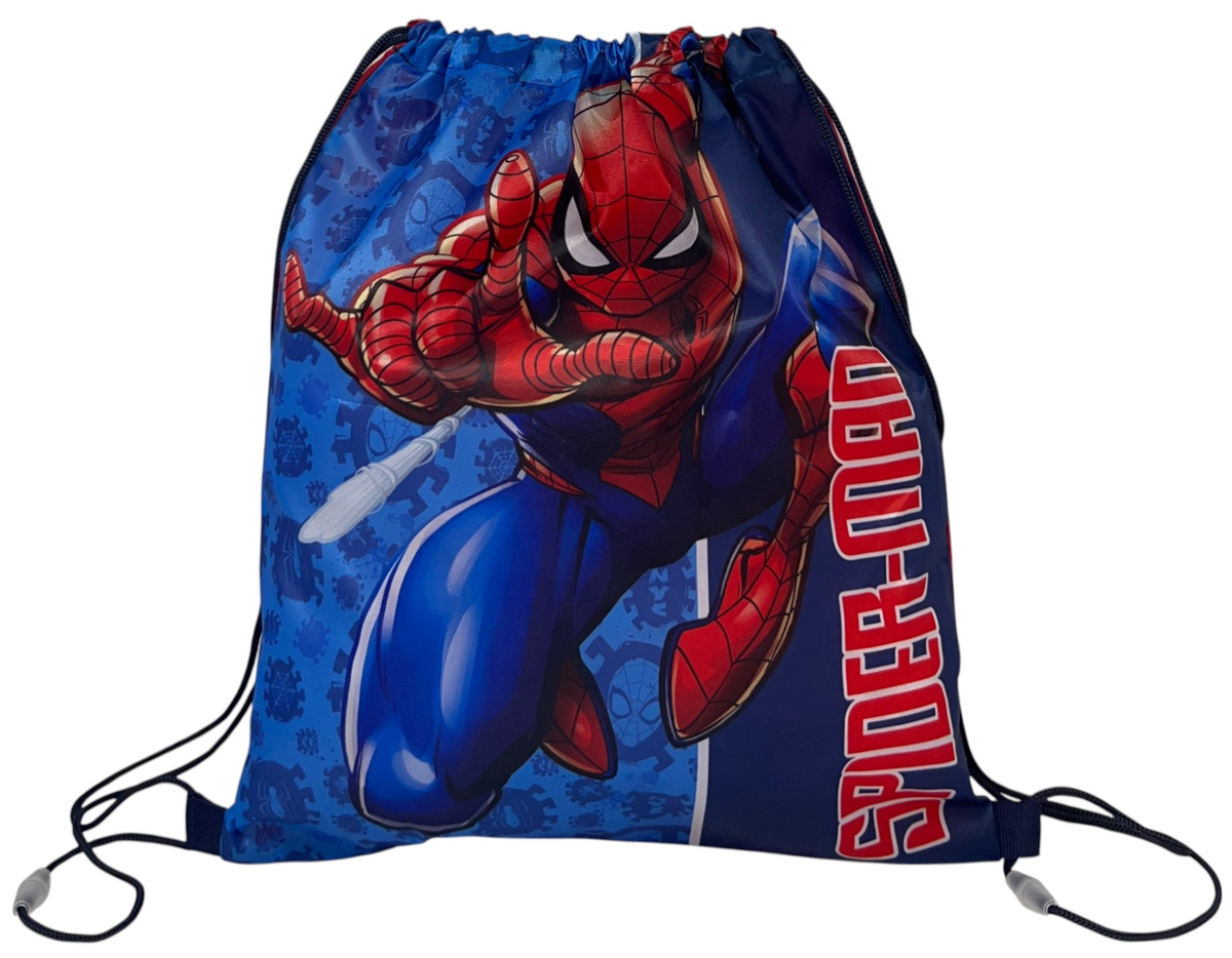 Sacca Spiderman MARVEL Borsa Sportiva Tempo Libero con Chiusura a Coulisse 40x35 CM -  Spi36-0796