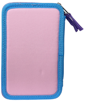 Astuccio Scuola Frozen DISNEY Multiscomparto 3 Zip Paillettes Reversibili Pennareli Giotto - Fr1225