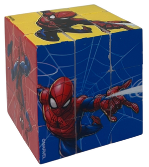 Cubo Magico Spiderman MARVEL Cubo di Rubik Puzzle 6x6x6cm - Sp0872