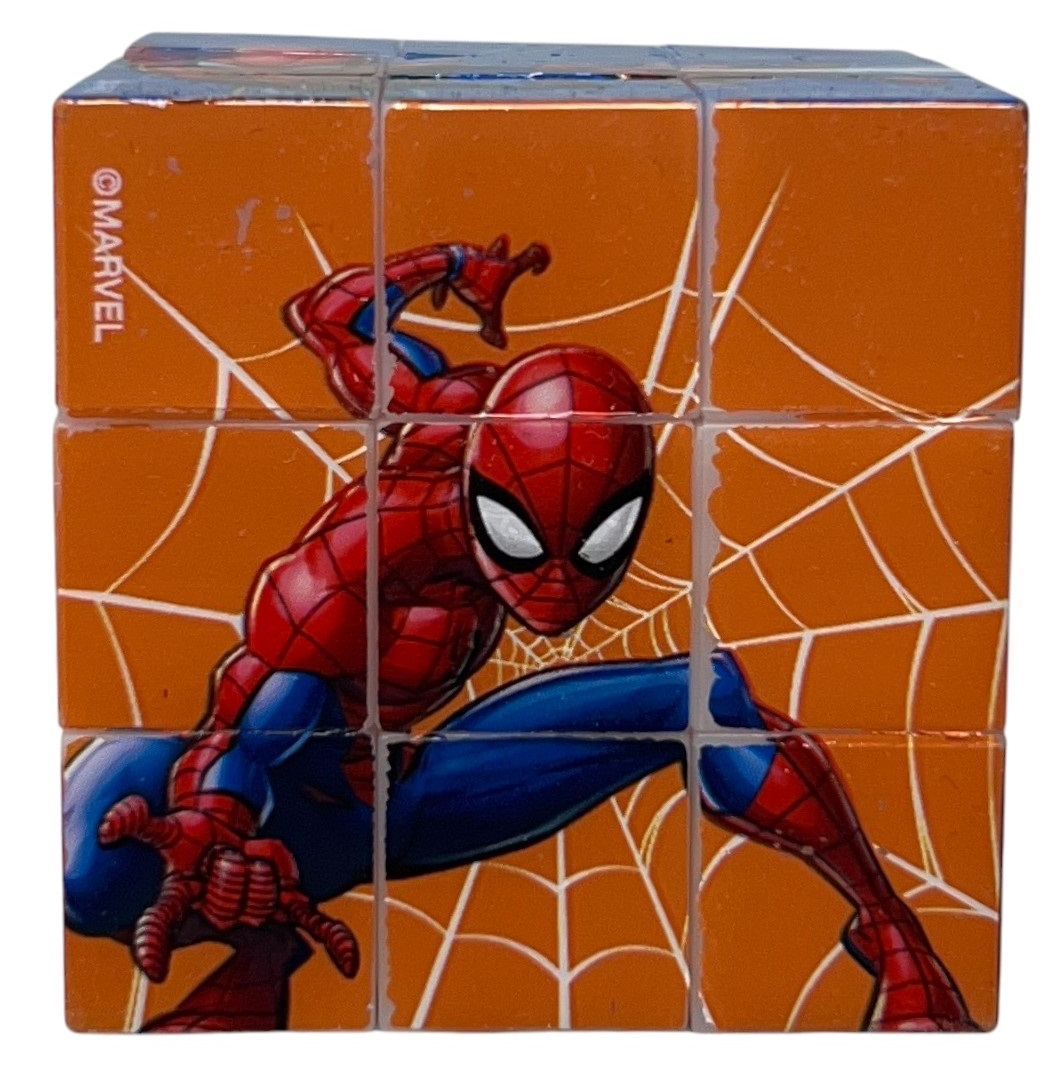 Cubo Magico Spiderman MARVEL Cubo di Rubik Puzzle 6x6x6cm - Sp0872
