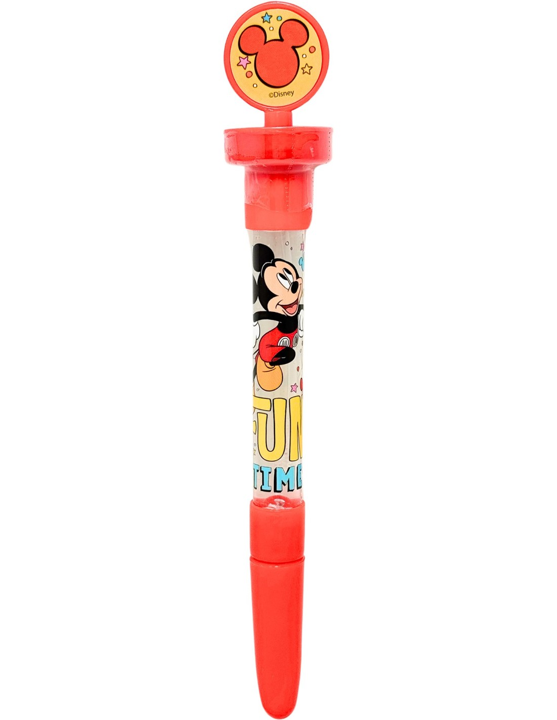 Penna 3 in 1 Topolino DISNEY Penna a Sfera Timbro Bolle di Sapone Gioco per Bambini - Mic1063
