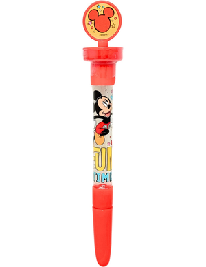 Penna 3 in 1 Topolino DISNEY Penna a Sfera Timbro Bolle di Sapone Gioco per Bambini - Mic1063