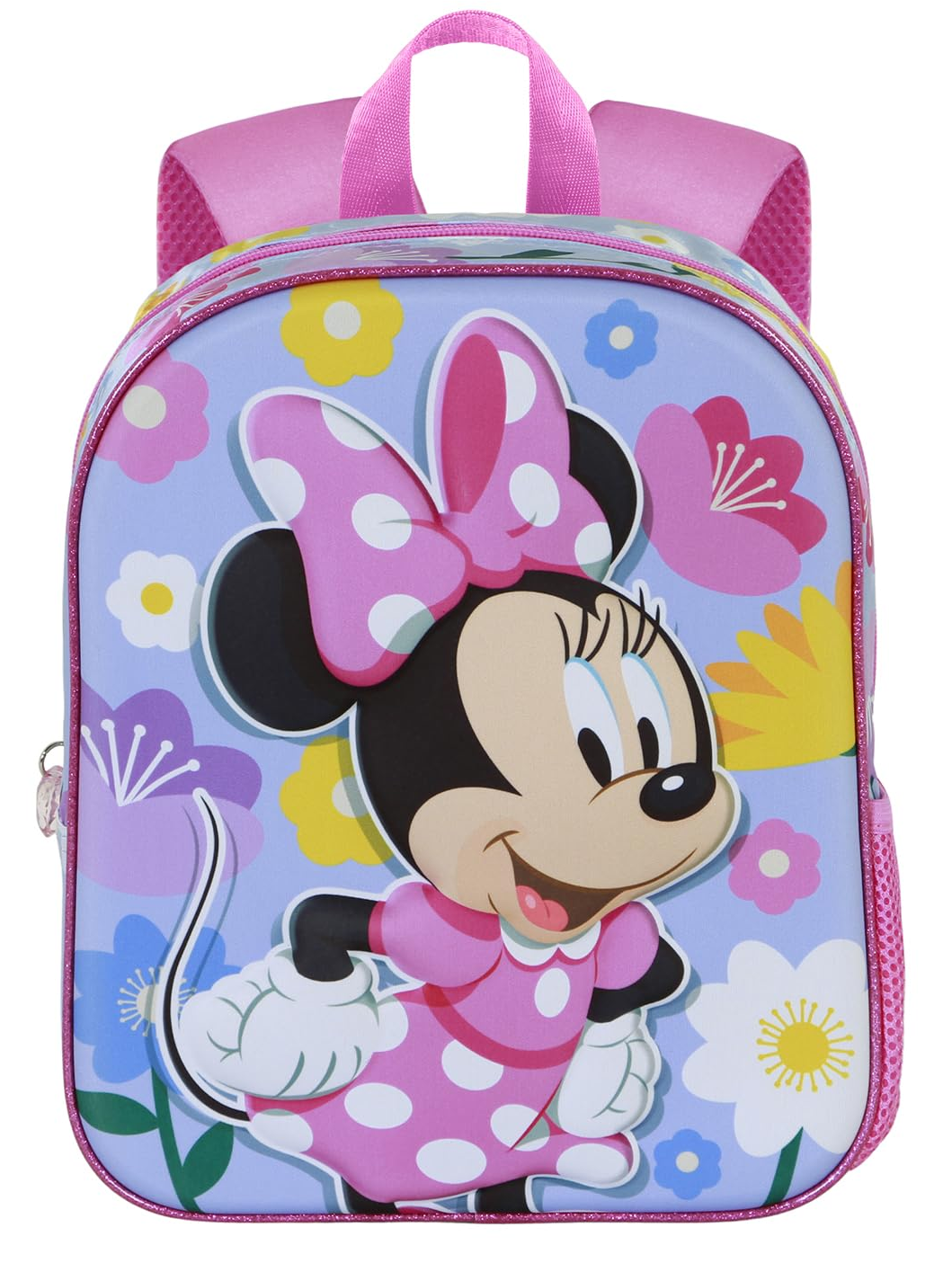 Zaino Asilo 3d Minnie Mouse DISNEY Borsa 31 CM per Scuola Materna O Tempo Libero - 07654