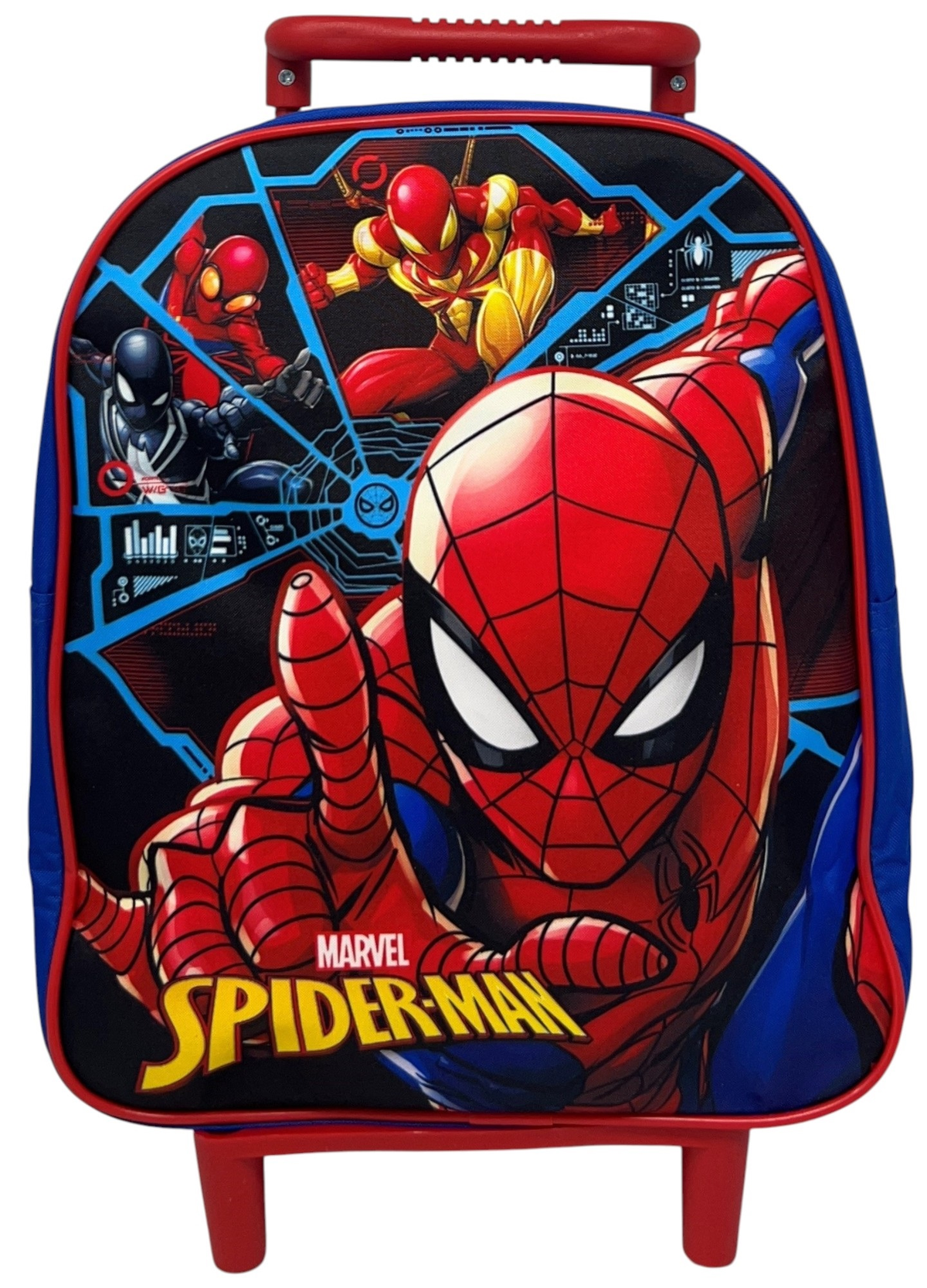 Zaino Asilo Trolley Spiderman MARVEL Borsa per Scuola Materna Tempo Libero - 1000et284237