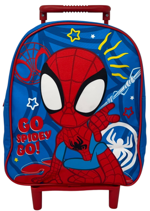 Zaino Asilo Trolley Spidey MARVEL Borsa per Scuola Materna Tempo Libero - 508515