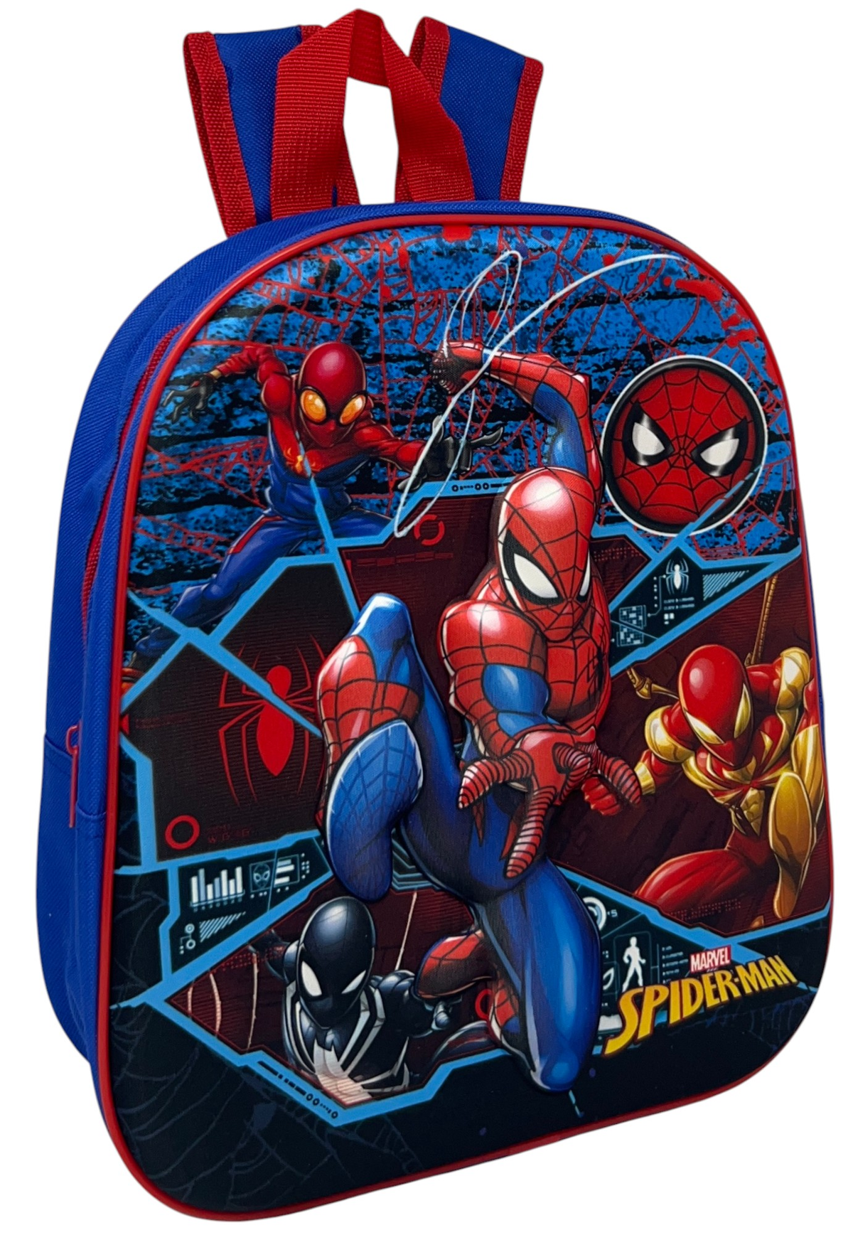 Zaino Asilo 3d Spiderman MARVEL Immagine a Rilievo Borsa Scuola Tempo Libero - 1000eva314237