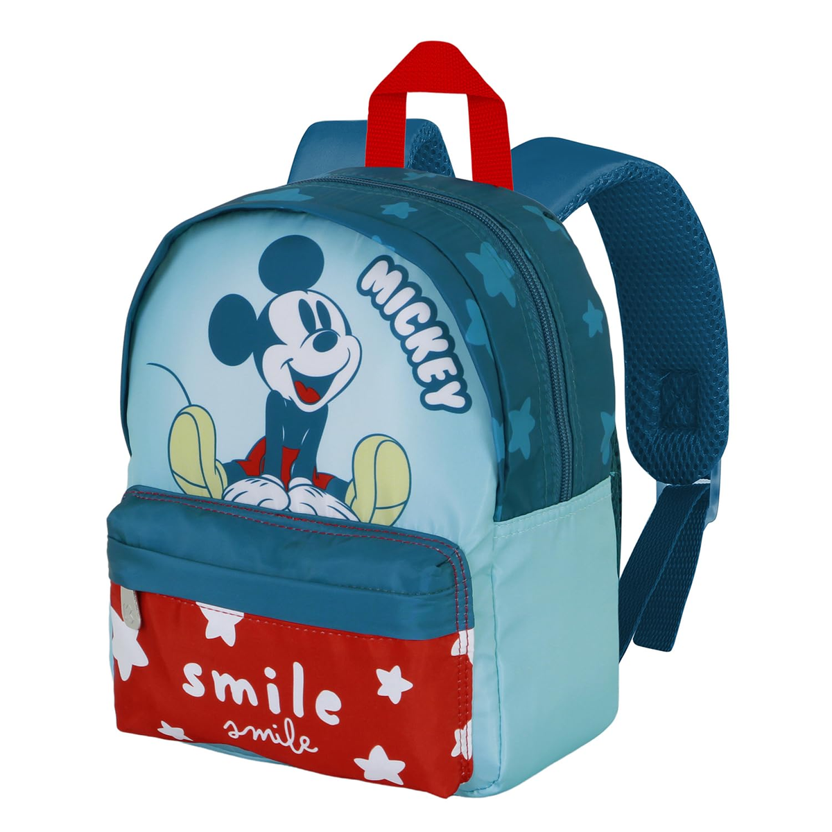 Zainetto Prescolare Topolino DISNEY Borsa 27 CM per Asilo Nido con Tasca Frontale - 08304
