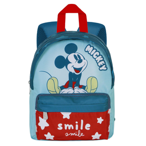 Zainetto Prescolare Topolino DISNEY Borsa 27 CM per Asilo Nido con Tasca Frontale - 08304
