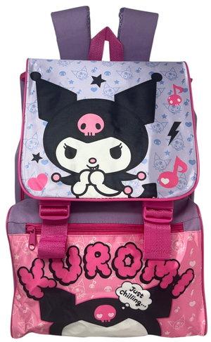 Zaino Estensibile Ergonomico Kuromi 42 Cm. Borsa Scuola Primaria - 111134251
