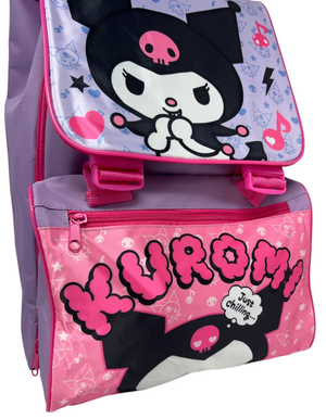 Zaino Estensibile Ergonomico Kuromi 42 Cm. Borsa Scuola Primaria - 111134251