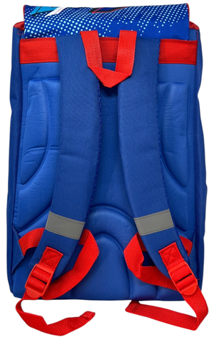 Zaino Estensibile Ergonomico Sonic 42 Cm. Borsa Scuola Primaria - 111134236