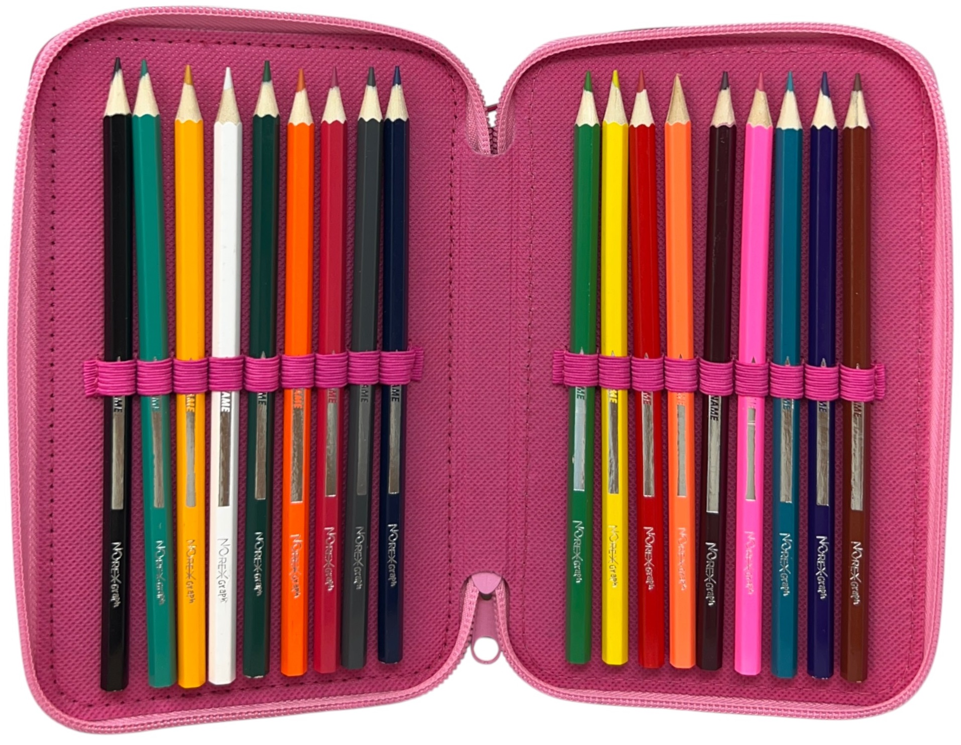 Astuccio 3 Zip Scuola Hello Kitty Multiscomparto Portacolori Giotto - 1004e4230